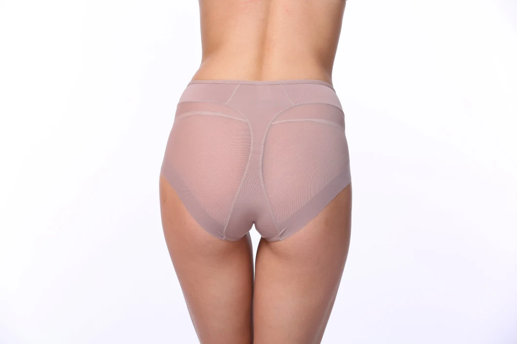 The New The Most Popular Women Cotton Elastic High Waist Briefs Comfortably