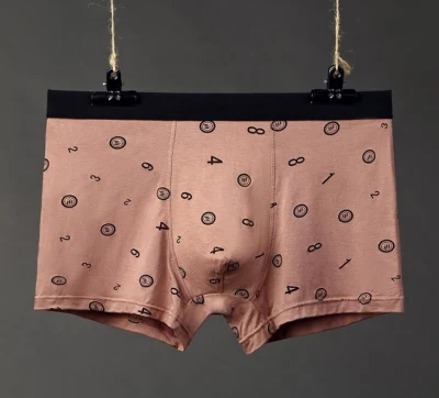 Unterwäsche-Boxershorts mit Baumwolldruck für Herren