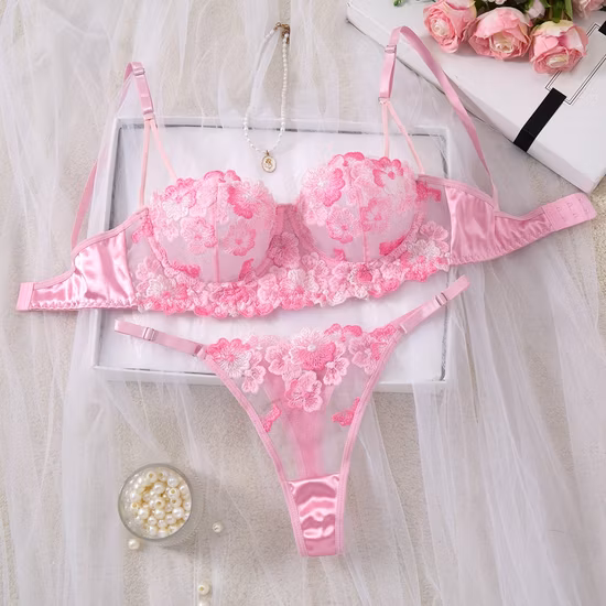 Lenceria Sexy PARA Mujer Sexy Korsett Bustier Vintage Rotes Dessous-Set Sexy Dessous Frau Nicht gepolsterter Bügel Vollständige Abdeckung Plus Size BH